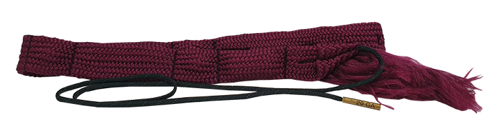 Flex Clean Kal. 20 GA, Laufreinigungsschnur mit je 3 Andruckkugeln und Schwammkammern, violett