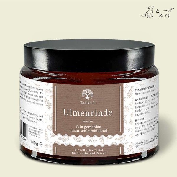Waldkraft Ulmenrinde - fein gemahlen - 170 Gramm