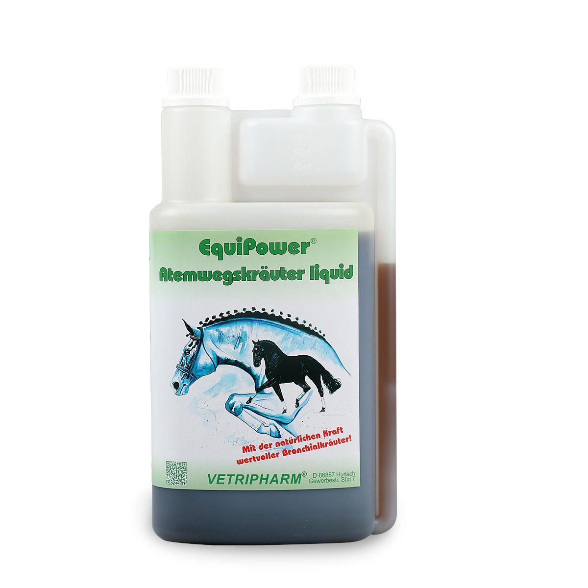 Vetripharm EquiPower - Atemwegskräuter liquid Flasche