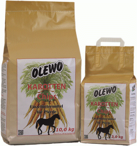 OLEWO Karotten-Chips - 3,0 kg Beutel