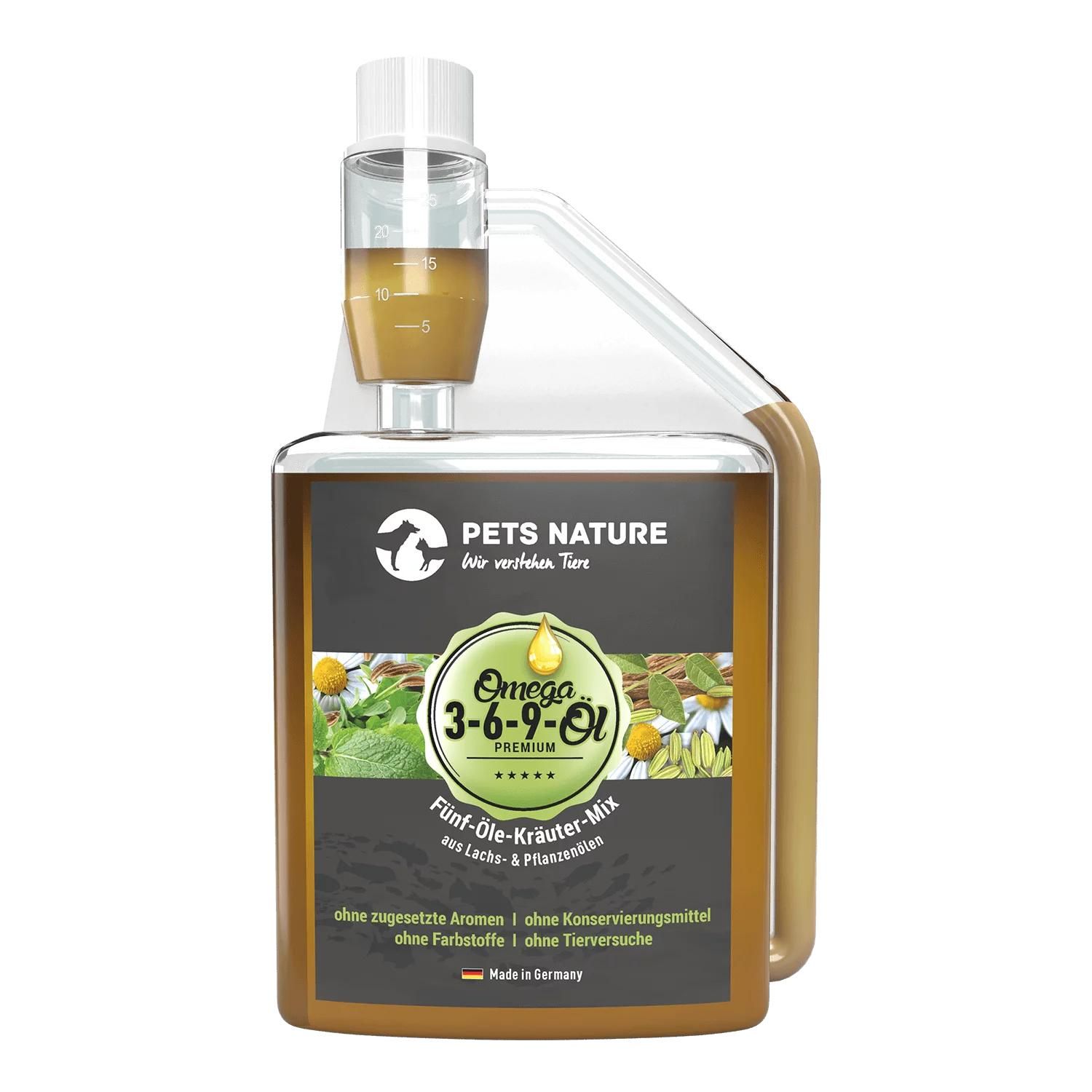 Petsnature Pets Nature Omega 3-6-9-Öl 250ml - 250 Milliliter Flasche, Kosmetik, Parfüm
