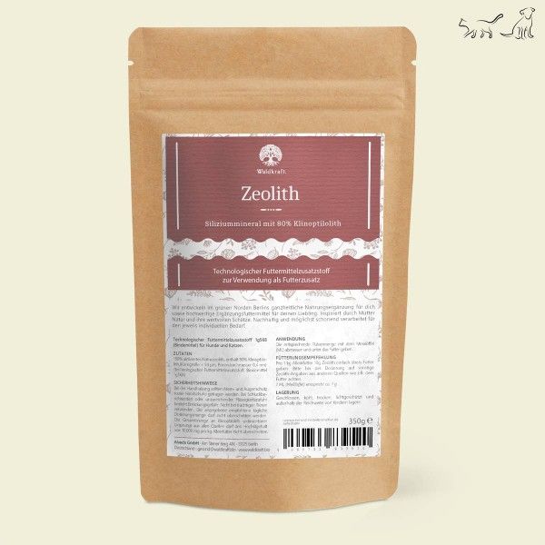 Waldkraft Zeolith - Naturmineral mit 80 Klinoptilolith - 350 Gramm Waldkraft Zeolith - Naturmineral mit 80 Klinoptilolith - 350 Gramm