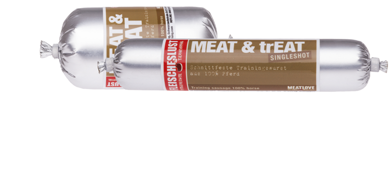 Meat & Treat Pferd - 200 Gramm - 5er