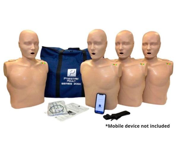 Erler-Zimmer Prestan 2000 HLW-Torso mit Auswertungs-App, 4-Pack Erler-Zimmer Prestan 2000 HLW-Torso mit Auswertungs-App, 4-Pack