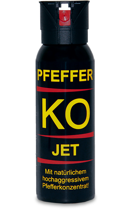 Pfeffer-KO JET, 100 ml, mit Behördenkappe