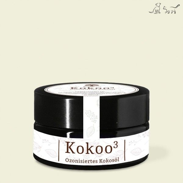 Waldkraft Kokoo - Ozonisiertes Kokosöl - 50 Milliliter Gesicht, Kopf, Flasche, Kosmetik, Eishockey-Puck