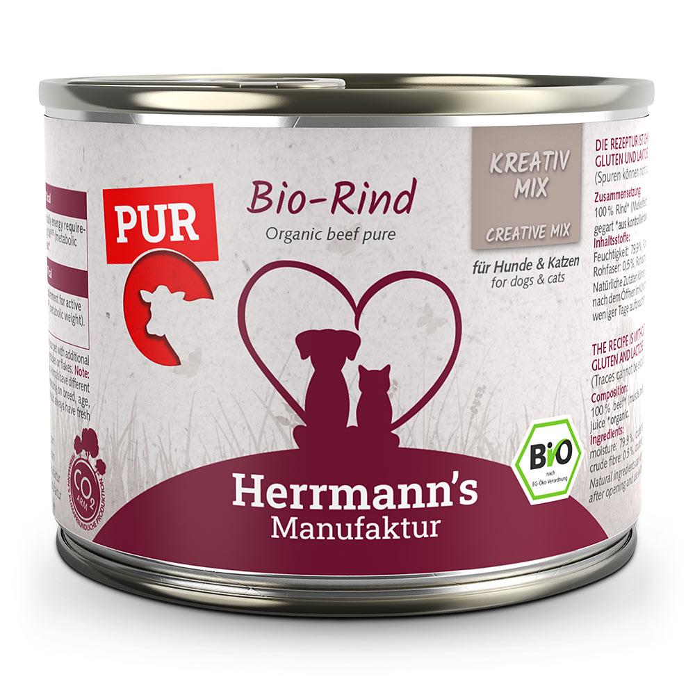 Herrmanns Herrmann's Kreativ-Mix Bio Rind Reinfleisch 200 g Herrmanns Herrmann's Kreativ-Mix Bio Rind Reinfleisch 200 g