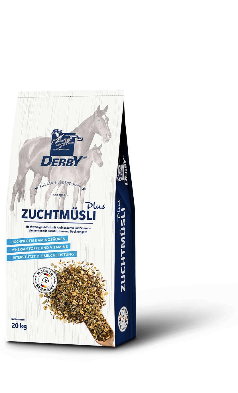 Derby Pferdefutter Zuchtmüsli Plus - 20 Kilogramm
