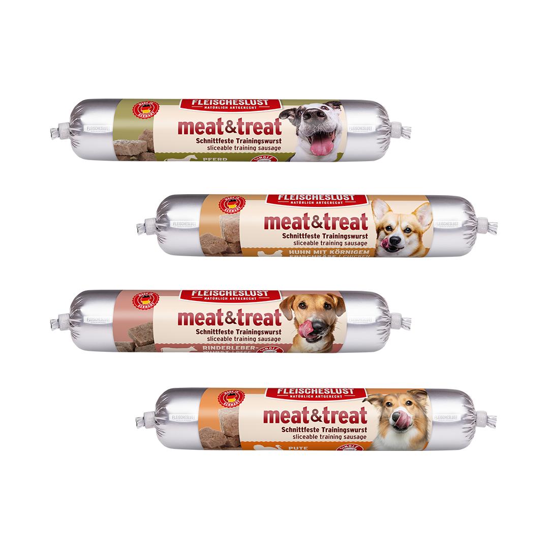 Fleischeslust Gemischtes Sortiment 2 meat treat 80g Gemischtes Sortiment-LIT Fleischeslust Gemischtes Sortiment 2 meat treat 80g Gemischtes Sortiment-LIT