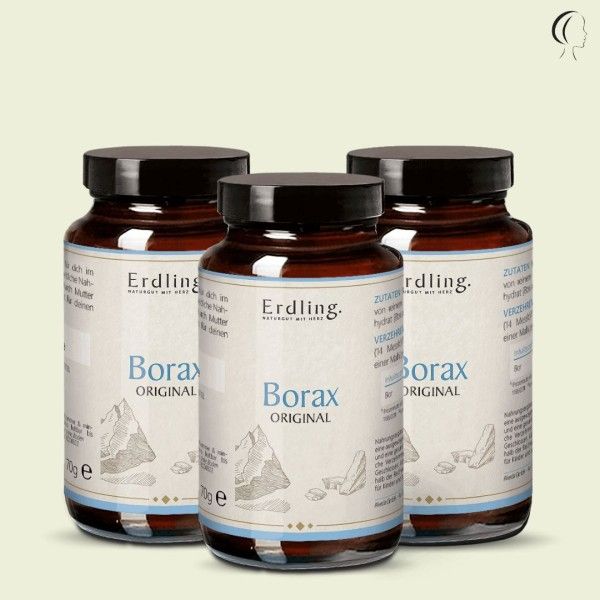 Waldkraft Set: 3er Pack - Borax - 99,9 Reinheit - 3x 70g - 0,21 Kilogramm Essen, Ketchup, Kräuterig, Pflanze, Sirup