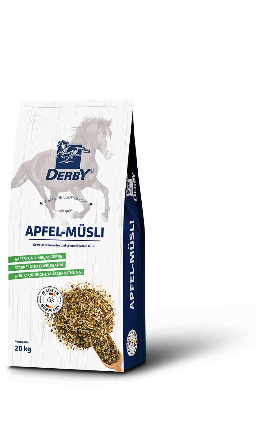 Derby Pferdefutter Apfel-Müsli - 20 Kilogramm