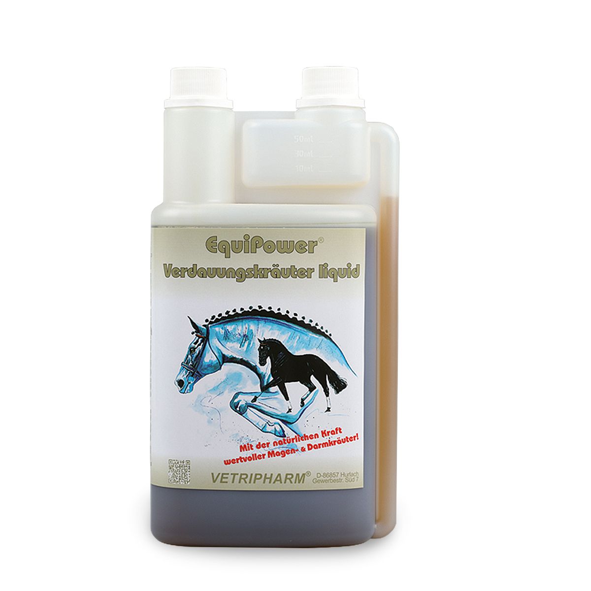 Vetripharm EquiPower - Verdauungskräuter liquid Flasche
