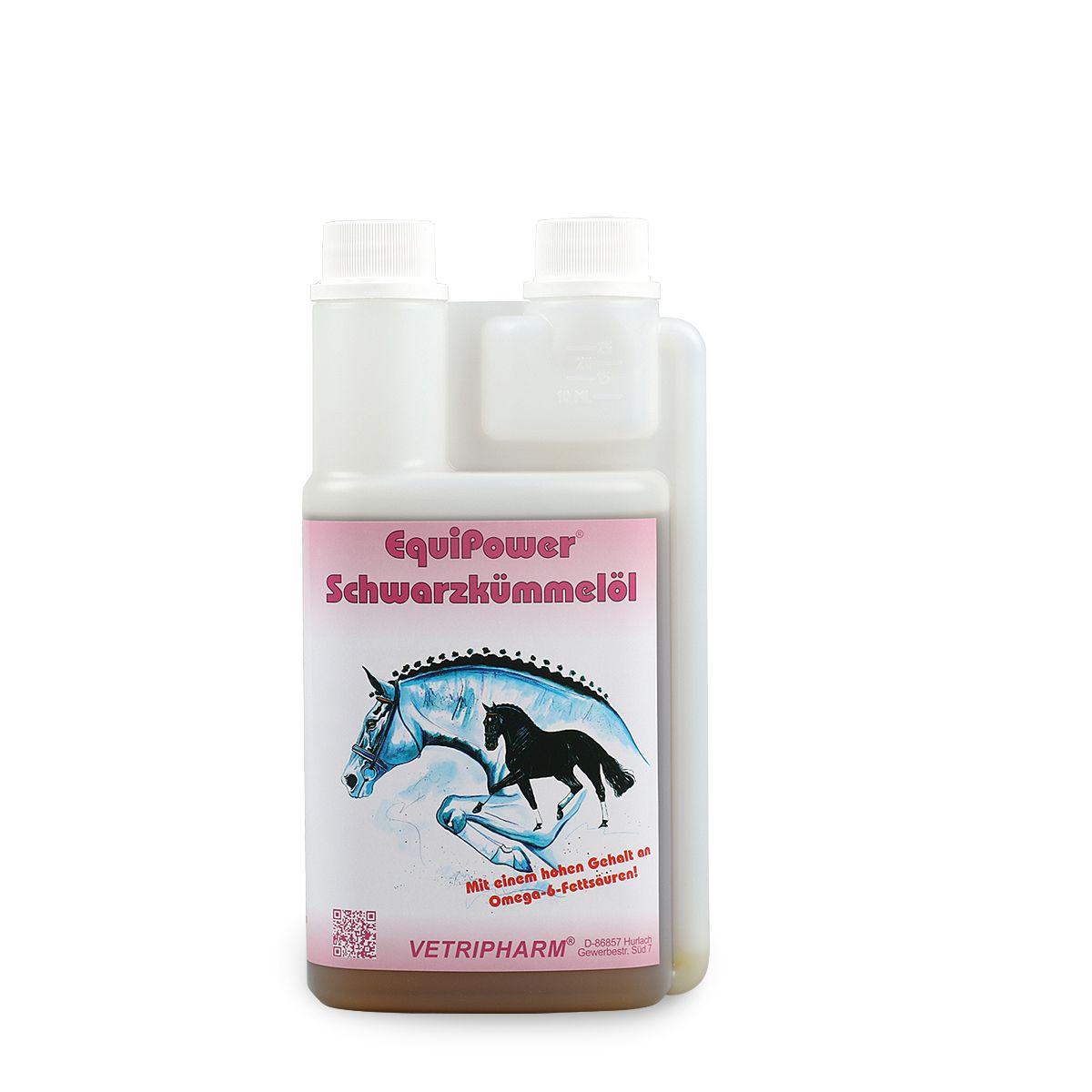 Vetripharm EquiPower - Schwarzkümmelöl Flasche, Lotion