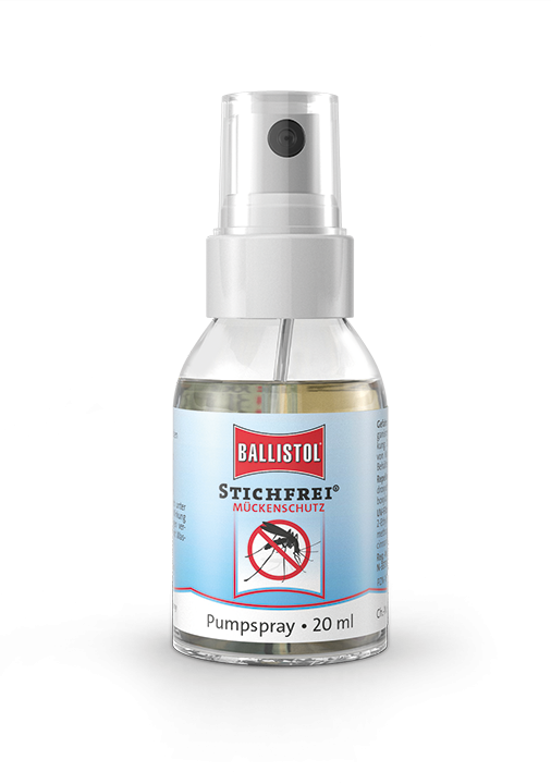 Stichfrei Pump-Spray, 20 ml, Auslieferung im Minidisplay inklusive Tester