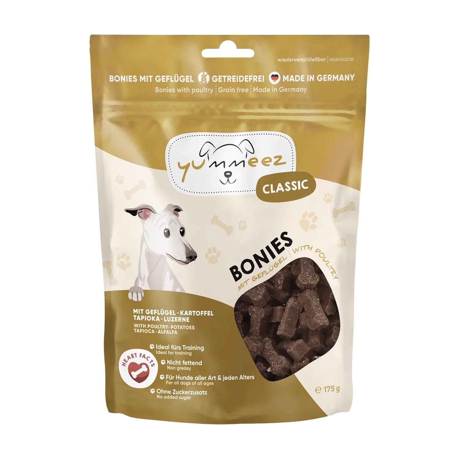 Petsnature yummeez CLASSIC BONIES Geflügel 175g - 175 Gramm Petsnature yummeez CLASSIC BONIES Geflügel 175g - 175 Gramm