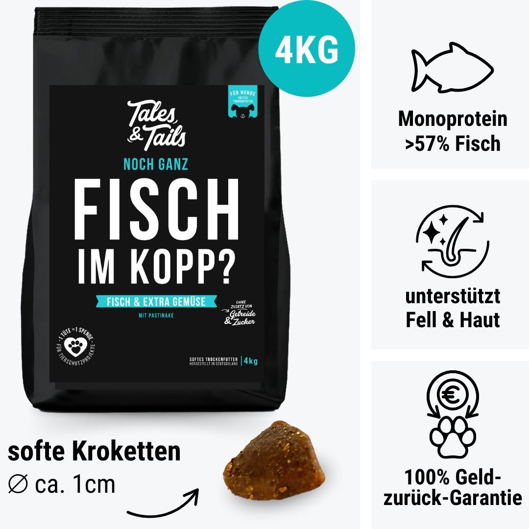 Talesandtails Noch ganz Fisch im Kopp? - 4 Kilogramm