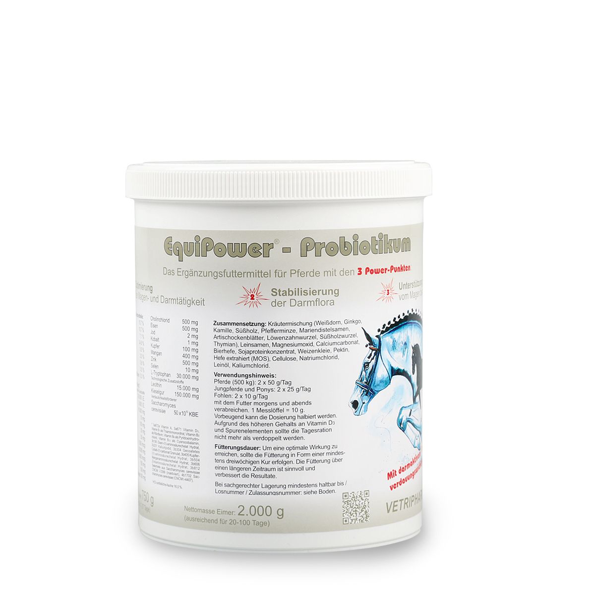 Vetripharm EquiPower - Probiotikum Pokal