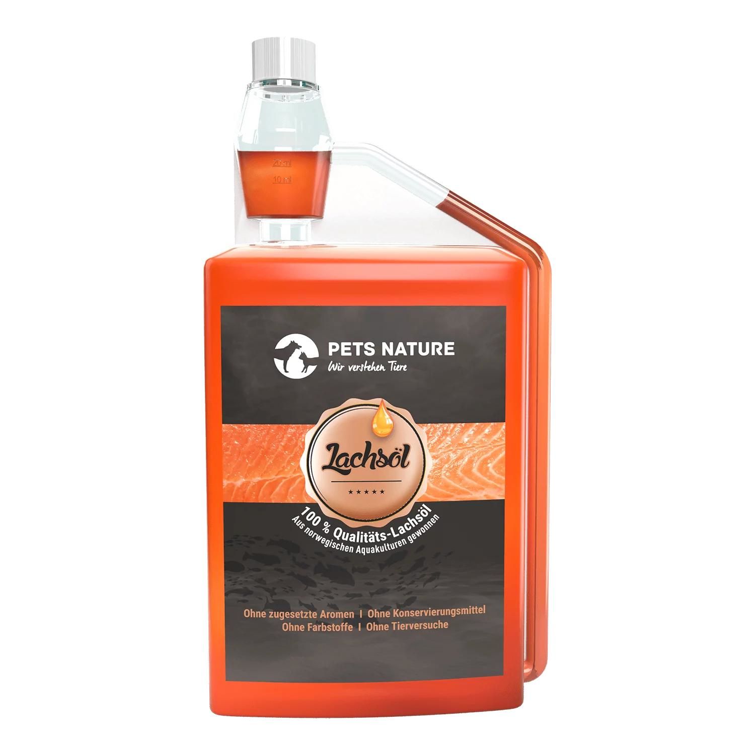 Petsnature Pets Nature Lachsöl 1000ml - 1000 Milliliter Flasche, Kosmetik, Parfüm