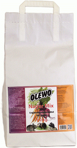 OLEWO Nager Mix - für alle Nager - 10,0 kg