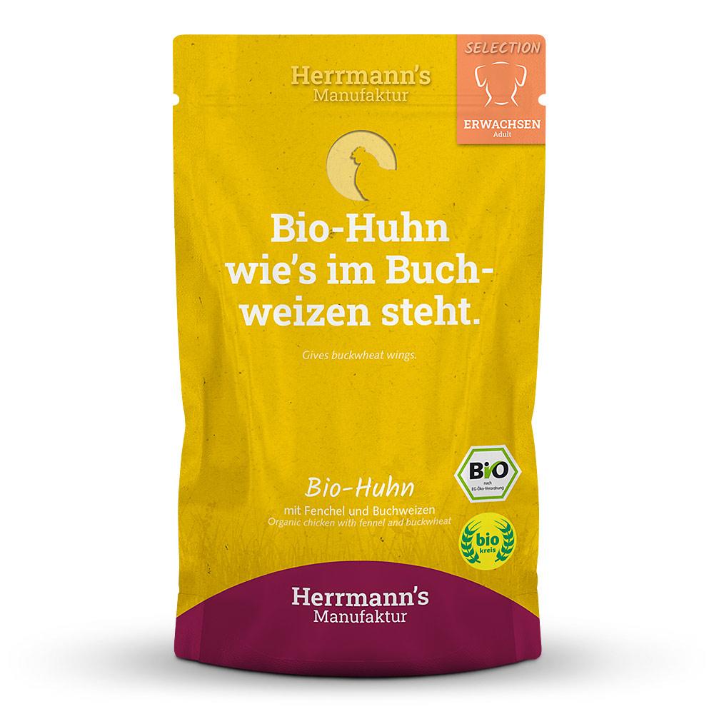Herrmanns Herrmann's Selection Adult Bio Huhn mit Fenchel & Buchweizen 150 g Herrmanns Herrmann's Selection Adult Bio Huhn mit Fenchel & Buchweizen 150 g