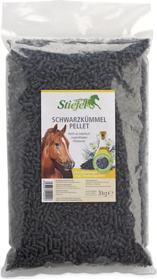Bruchware -  Stiefel Schwarzkümmel Pellet 10 kg