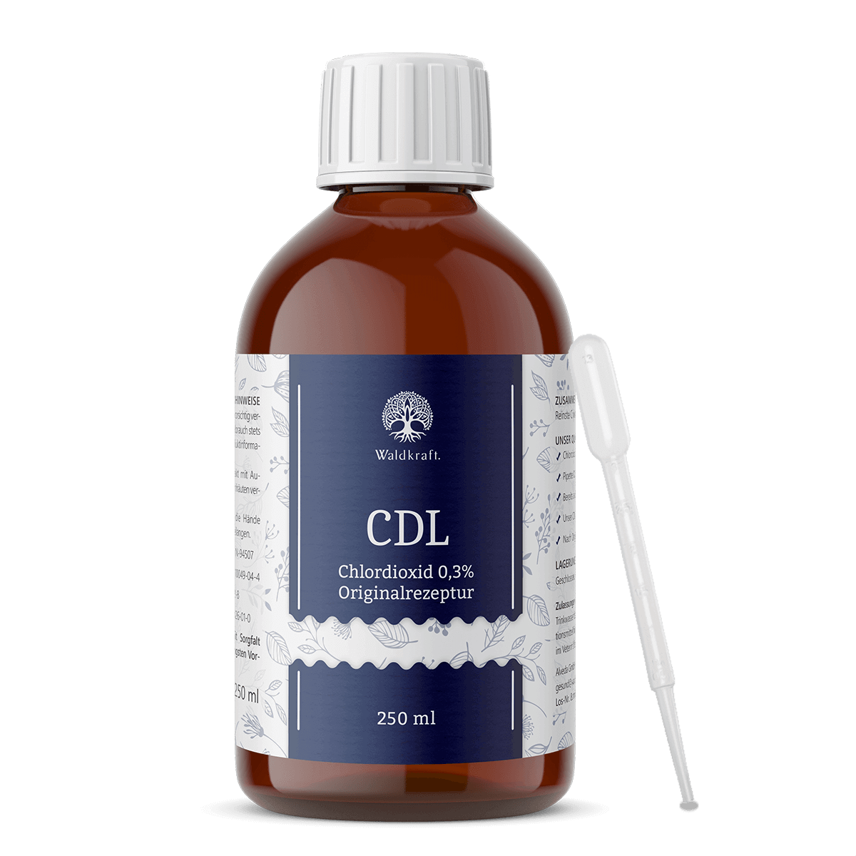 CDL - reinste Chlordioxid-Lösung in Originalrezeptur 250 ml