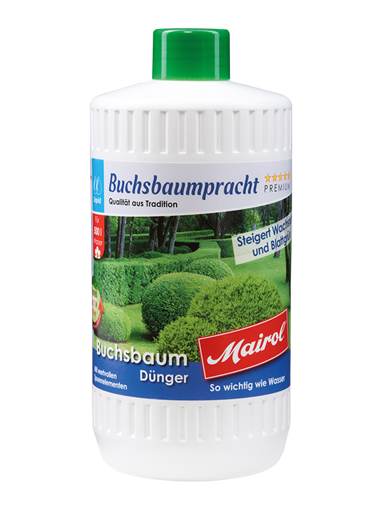 Buchsbaum- & Ilex-Dünger Liquid 1.000 ml, Buchsbaumpracht