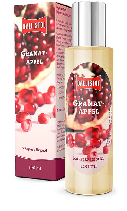 Wellness Körperpflegeöl Granatapfel, 100 ml