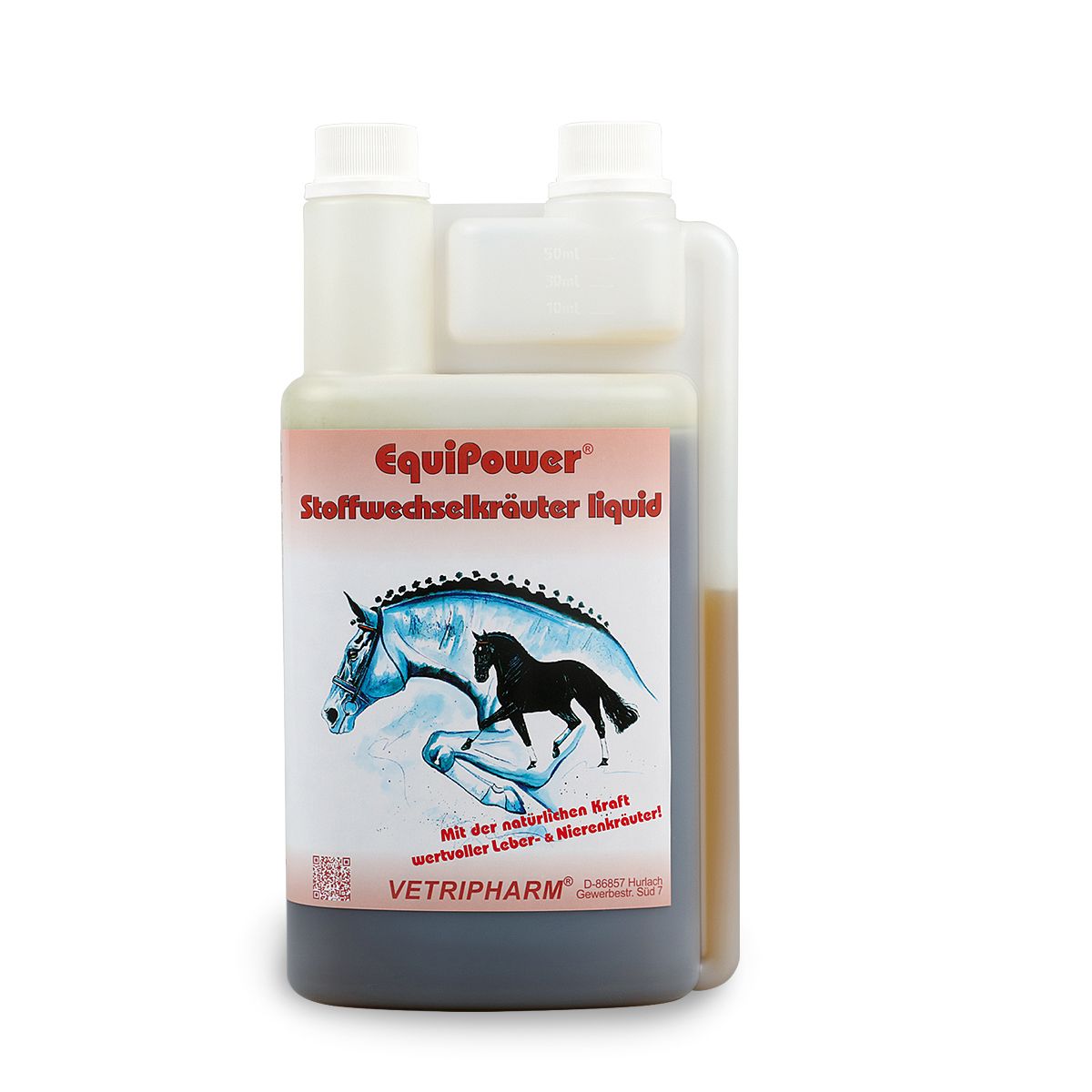 Vetripharm EquiPower - Stoffwechselkräuter liquid Flasche