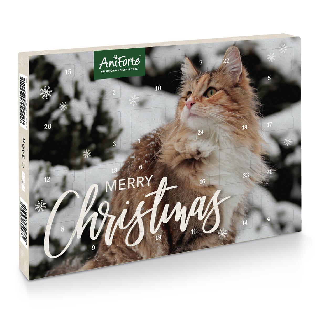 Aniforte Adventskalender 2023 für Katzen 1 Stk.