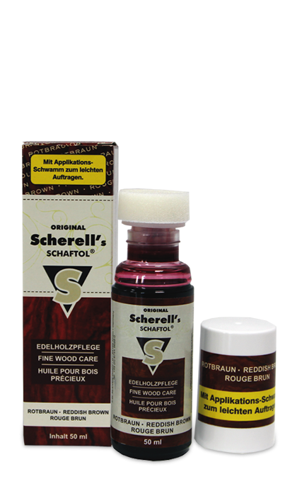 Scherell's SCHAFTOL rotbraun, 500 ml