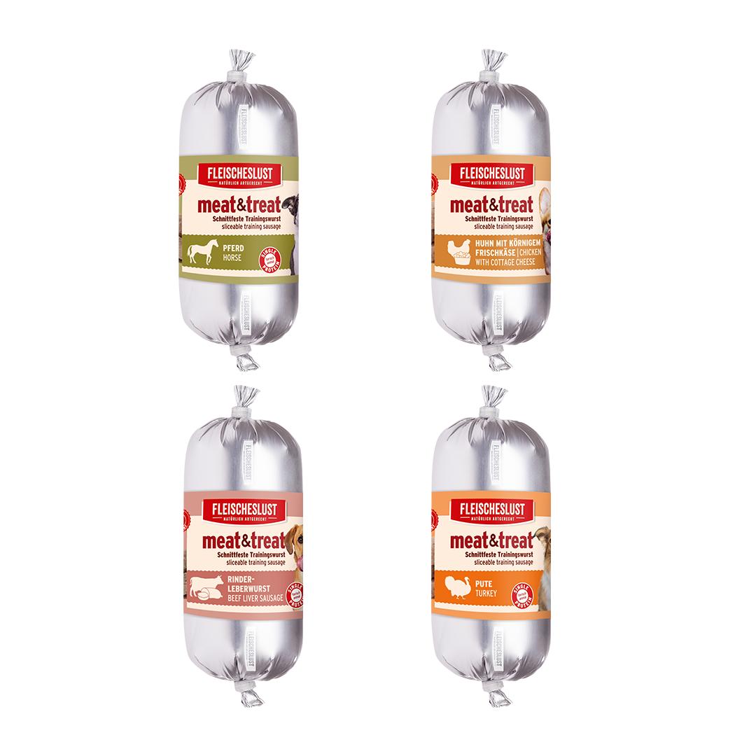 Fleischeslust Gemischtes Sortiment 2 meat treat 200g Gemischtes Sortiment-LIT Fleischeslust Gemischtes Sortiment 2 meat treat 200g Gemischtes Sortiment-LIT
