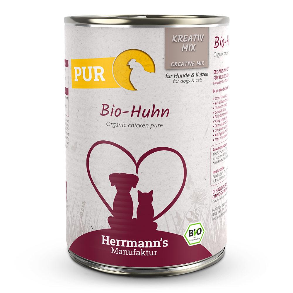 Herrmanns Herrmann's Kreativ-Mix Bio Huhn Reinfleisch 400 g