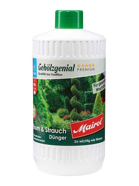 Mairol Baum- und Strauchdünger Gehölzgenial Liquid 1000ml - 1 Milliliter