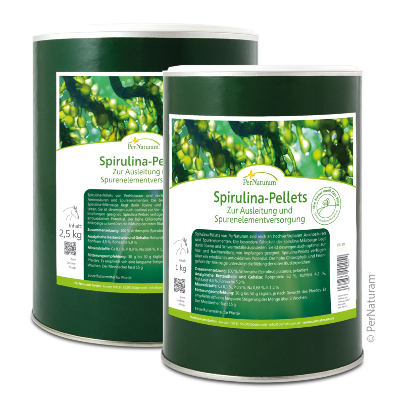 Spirulina-Pellets (2,5 kg)