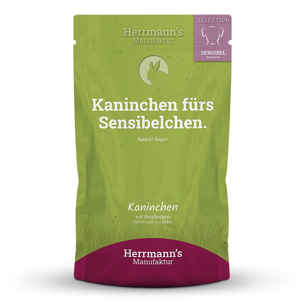 Herrmanns Herrmann's Selection Sensible Kaninchen mit Reisflocken 30 x 150 g