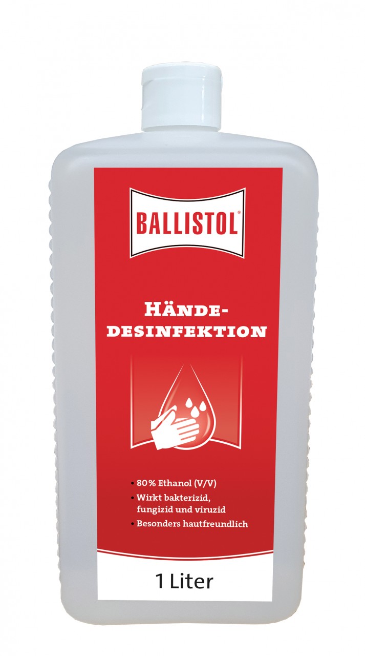 Ballistol Händedesinfektion, 1000 ml