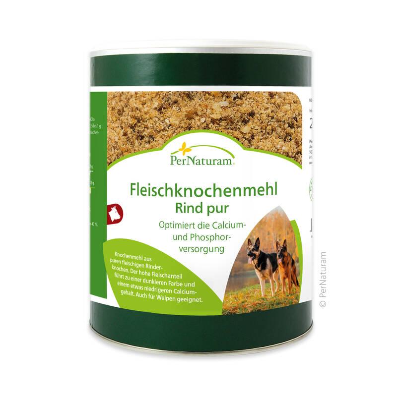 Pernaturam Fleischknochenmehl Rind pur - 2,5 Kilogramm