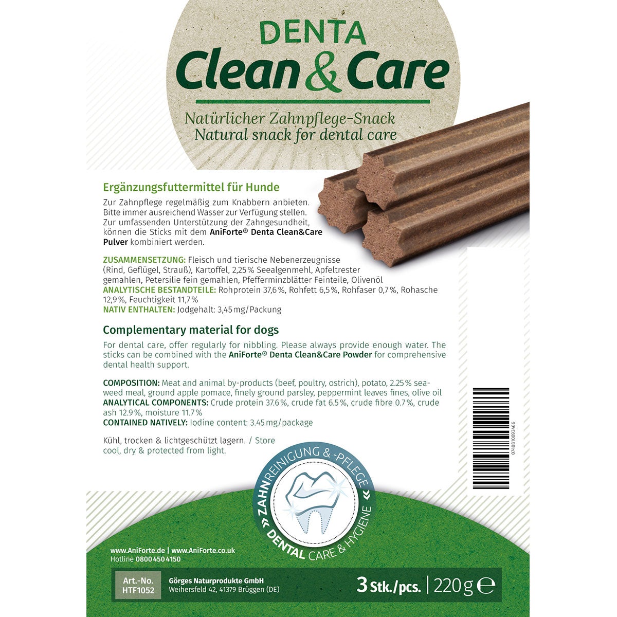Denta Clean & Care Sticks