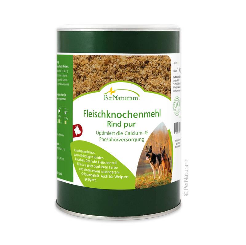 Pernaturam Fleischknochenmehl Rind pur - 1 Kilogramm