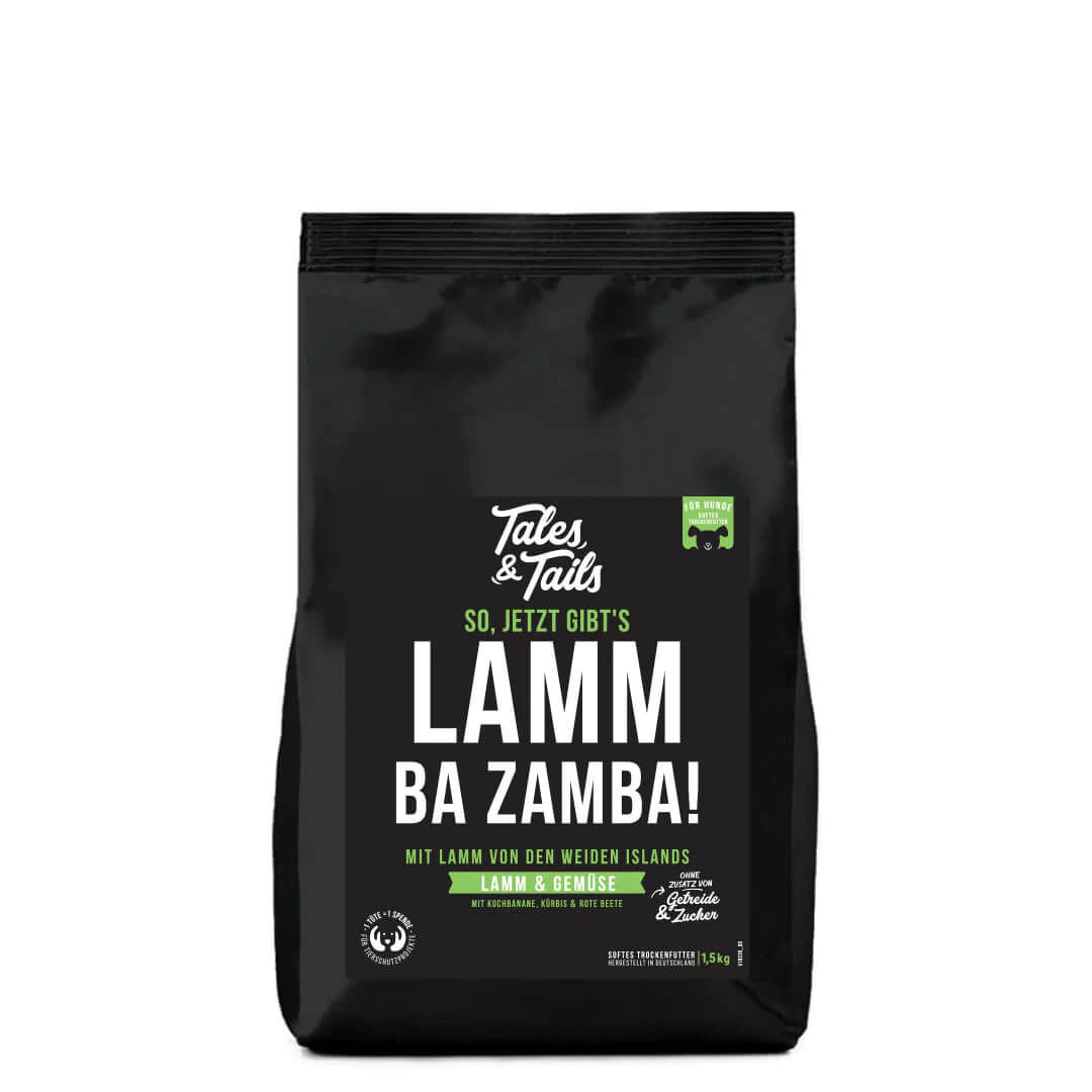 “LammBa Zamba” - Softfutter mit 75% Lamm – 1,5kg