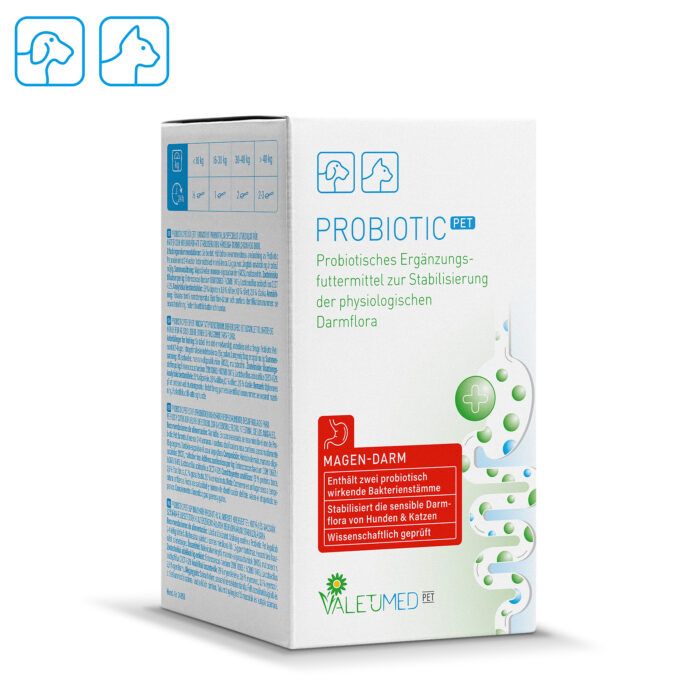 Valetumed Probiotic Pet Produkt enthält: 60 Essen, Würzen, Sirup