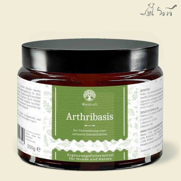 Waldkraft Arthribasis - Natürliche Gelenkunterstützung - 350 Gramm Waldkraft Arthribasis - Natürliche Gelenkunterstützung - 350 Gramm