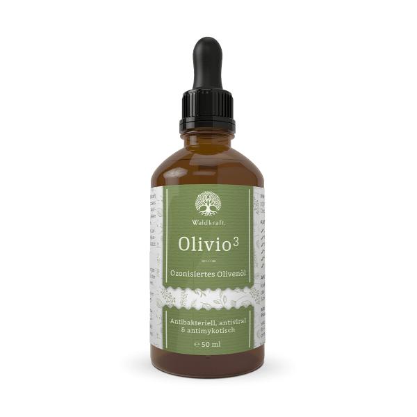 Waldkraft Olivio3 Ozonisiertes Olivenöl 50ml - 0,05 Liter