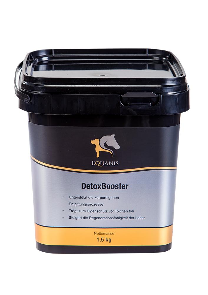 Equanis DetoxBooster Entgiftungskur für Pferde. Unterstützt Leber und Nieren - 1,6 Kilogramm