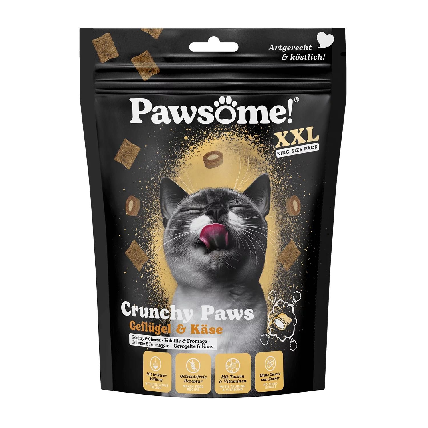 Petsnature Pawsome Crunchy Paws Geflügel Käse 150g - 150 Gramm Petsnature Pawsome Crunchy Paws Geflügel Käse 150g - 150 Gramm