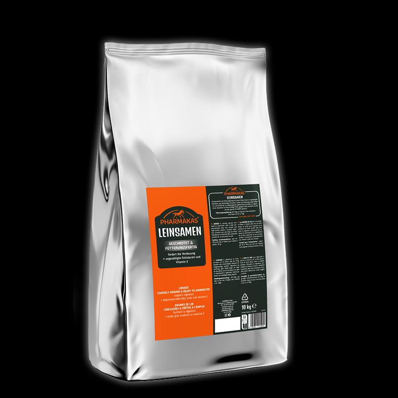 Pharmakas Leinsamen fütterungsfertig 5 Kilogramm
