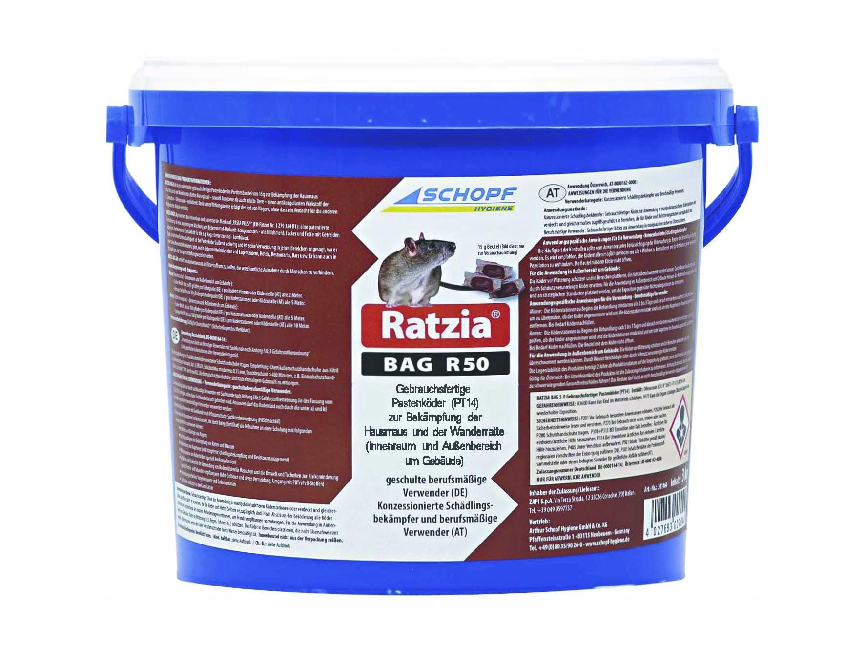 SchopfAnimalcare Ratzia Bag R50 - 3 Kilogramm