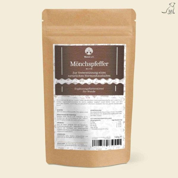 Waldkraft Mönchspfeffer für Hunde - 160 Gramm