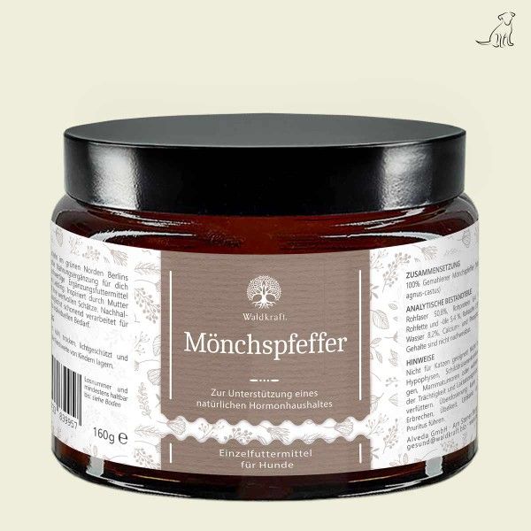 Waldkraft Mönchspfeffer für Hunde - 160 Gramm